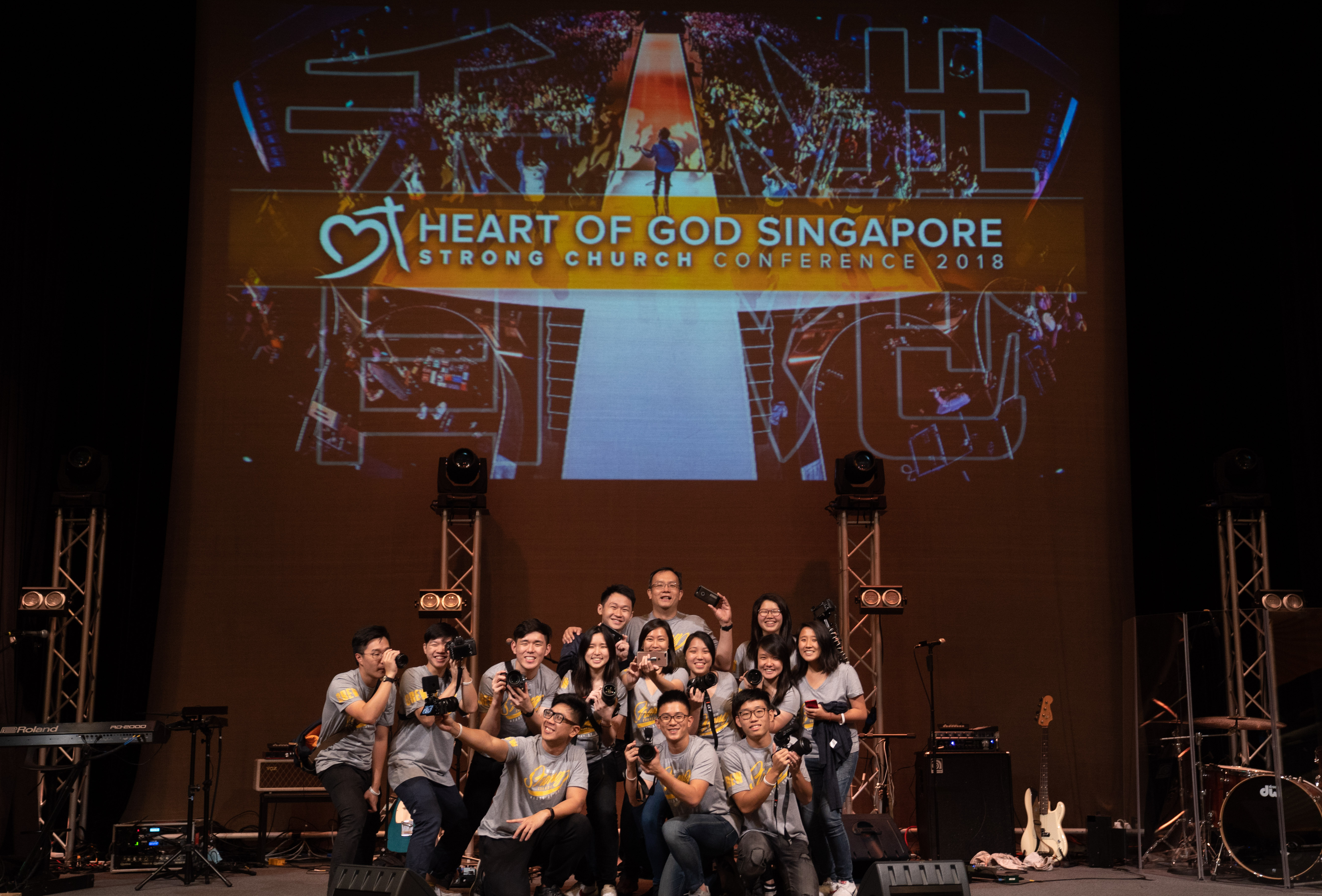 Instead of going to the 2018 World Cup Final, Alton was found in HOGC’s Strong Church Hong Kong. There, he produced video coverage for the event and shared his life story on stage.
