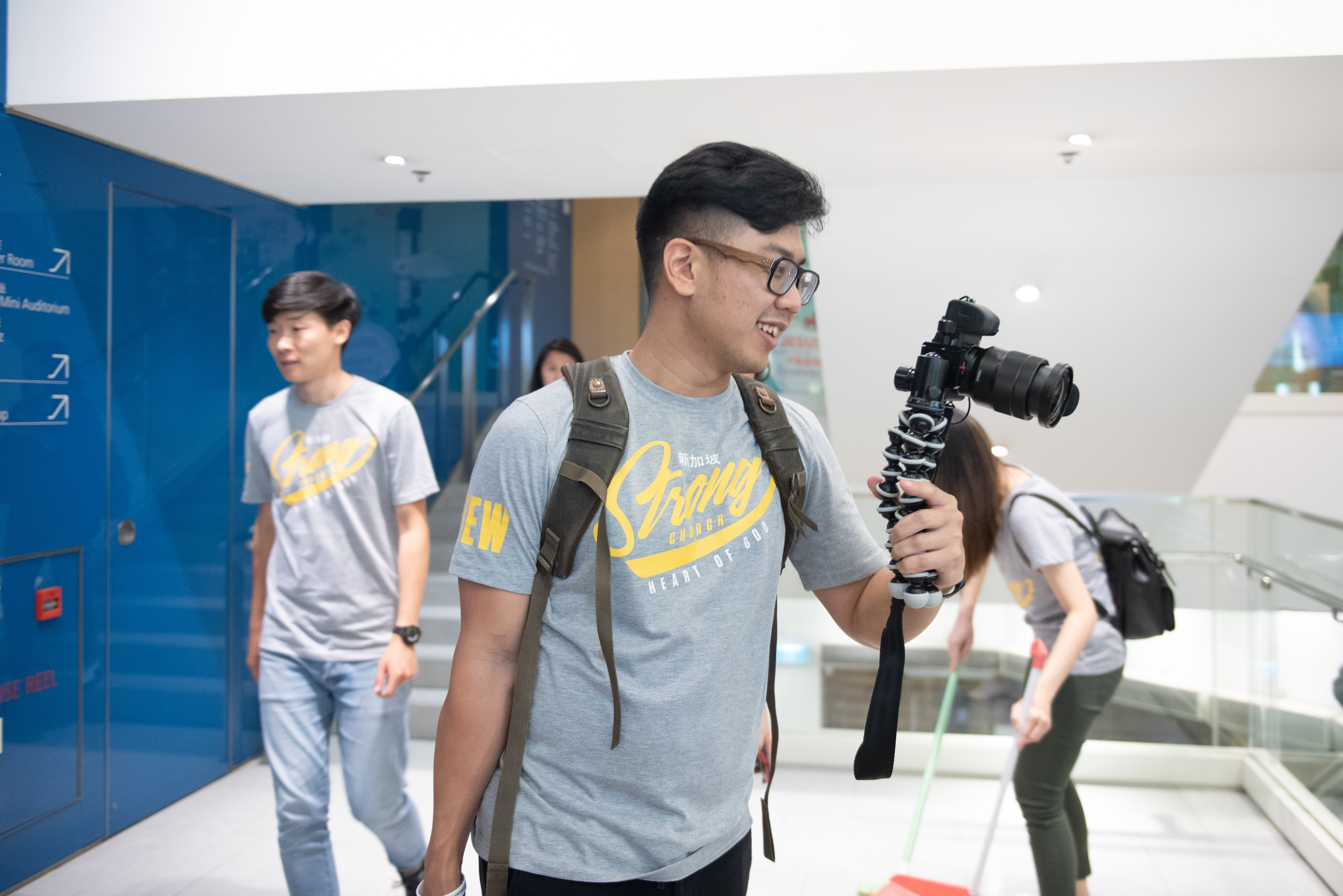 Instead of going to the 2018 World Cup Final, Alton was found in HOGC’s Strong Church Hong Kong. There, he produced video coverage for the event and shared his life story on stage.